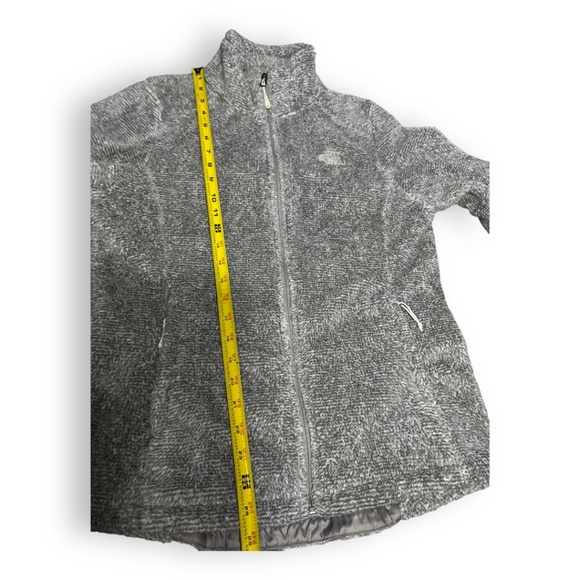 The North Face Women's Full Zip Up Sweater Gray Size Medium - Picture 7 of 8
